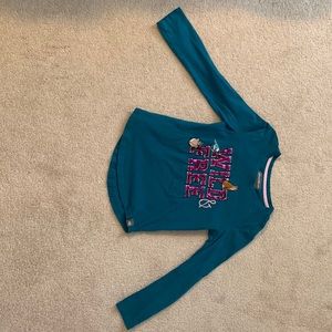 Girls Eddie Bauer Flippy Sequin Wild & Free Long Sleeve Tee